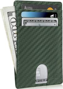 img 4 attached to Minimalist Wallets Leather Pocket Wallet Men's Accessories in Wallets, Card Cases & Money Organizers