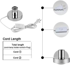 img 3 attached to 💡 Powerful Germ-Killing Desktop Ceramic Lamp: Himalayan Polished