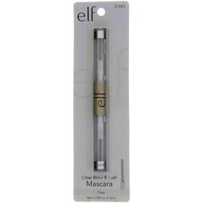 img 2 attached to 👁️ e.l.f. Clear Brow and Lash Mascara - 0.084 oz Eyebrow (Pack of 2) - Women's Clear Brow and Lash Mascara