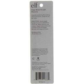 img 1 attached to 👁️ e.l.f. Clear Brow and Lash Mascara - 0.084 oz Eyebrow (Pack of 2) - Women's Clear Brow and Lash Mascara