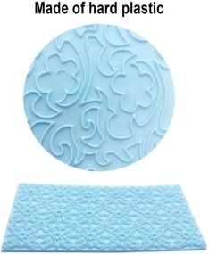 img 2 attached to Impression Set Embossed Cobblestone Sugarcraft Chocolate