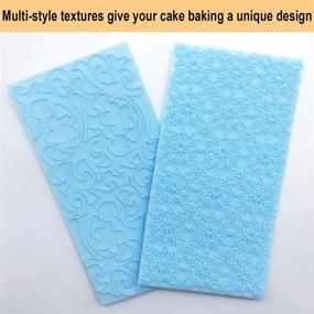 img 1 attached to Impression Set Embossed Cobblestone Sugarcraft Chocolate