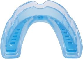 img 1 attached to 🏀 COOLLO SPORTS BB Custom Fit Boil and Bite Mouth Guard - Perfect for Basketball, Karate, Martial Arts, Wrestling, and MMA (Free Case Included!) - Adult Size (11 & Above) Blue & Trans.