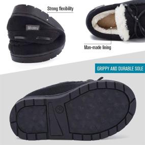 img 2 attached to 👣 Premium Memory Foam Toddler Moccasin House Shoes: Cozy Slip-On Slippers with Enhanced Sole Protection for Boys and Girls, Perfect for Indoor and Outdoor Wear