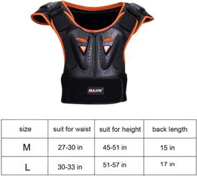 img 2 attached to 🏍️ Versatile Kids Motorcycle Gear: Jackets, Vests, Protective Gear for Cycling, Skateboarding, Skiing & Skating