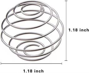 img 2 attached to 🥛 Inch Stainless Steel Replacement Whisk for Milkshake and Protein Blending