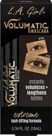 💧 l.a. girl volumatic mascara - 0.34 fl oz logo