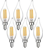 💡 ohderii non-dimmable candelabra equivalent filament bulb logo