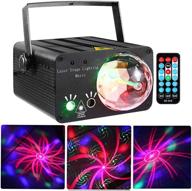 🎉 ultimate led stage lights: remote control 36 patterns rgb laser magic ball with audio usb bluetooth - ideal for wedding, birthdays, christmas party! логотип