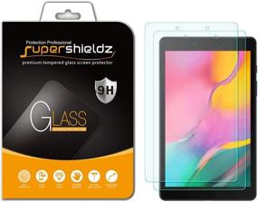 img 4 attached to 📱 Supershieldz 2 пакета защитное стекло для экрана смартфона Samsung Galaxy Tab A 8.0 (2019) (модель SM-T290) - Антицарапающая, без пузырей.
