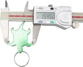 img 1 attached to Swatom Turtle Aluminum Alloy Bottle Opener Keychain: A Creative and Handy Gift, 1 Piece