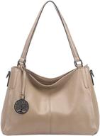 👜 womens leather shoulder handbag: designer handbag with wallet - handbags for women logo