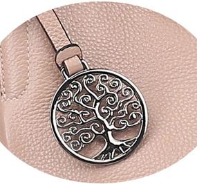 img 1 attached to 👜 Womens Leather Shoulder Handbag: Designer Handbag with Wallet - Handbags for Women
