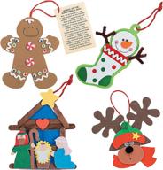 🎄 discover the festive magic of christmas ornaments crafts: 4es novelty logo