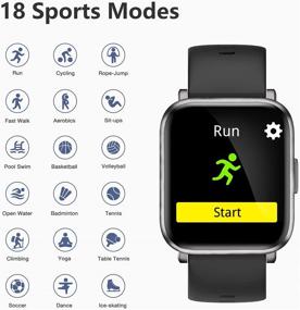 img 1 attached to Android KALINCO Pedometer Waterproof Smartwatch Accessories & Supplies