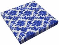 🌸 meiosuns napkins: floral paper napkins + tea cups design - perfect decorative napkins for tea party and birthdays logo