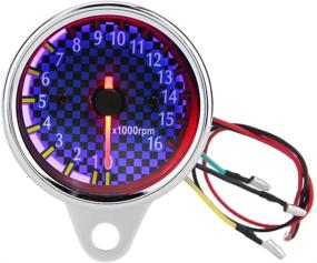 img 4 attached to Gorgeri Universal Motorcycle Tachometer Electronic