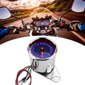 img 2 attached to Gorgeri Universal Motorcycle Tachometer Electronic