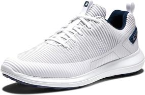 img 4 attached to Мужская обувь для гольфа FootJoy Flex