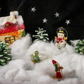 img 2 attached to ESINO Christmas Blanket Village Decoration Seasonal Decor