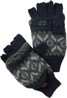 🧤 optimized nordic flip mittens for men by luks logo