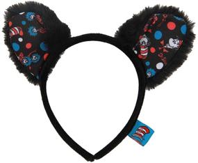 img 4 attached to 🎩 Black Elope Seuss-Patterned Headband