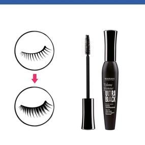 img 3 attached to 💄 Bourjois Volume Glamour Mascara for Women, Ultra Black - Enhance Your Lashes with 0.4 Ounce of Elegance!