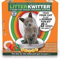 cat toilet training system: litter kwitter - teach your cat to use the toilet - includes instructional dvd logo