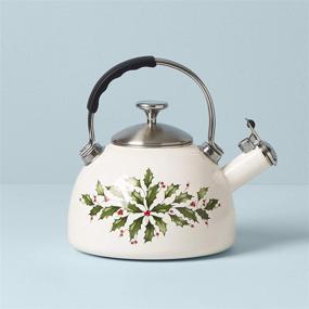 img 1 attached to Чайник Lenox Holiday Kettle 2 90 Green.