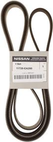 img 2 attached to 🔩 Nissan OEM 11720-EA200 Fan and Alternator Belt, Standard