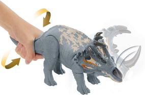 img 2 attached to 🦕 Roar into Action with the Jurassic World Sound Strike Sinoceratops!