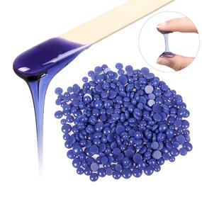 img 1 attached to 🧜 Mermaid Wax Beads - 17.5 oz Hard Wax Beads for Painless Hair Removal with 5 Bags - Includes 3.5 oz Hard Wax Beads & 10 Wax Applicator Sticks - Ideal for Brazilian Waxing