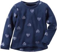 👚 carter's navy dot top for little girls (toddler/kid) logo