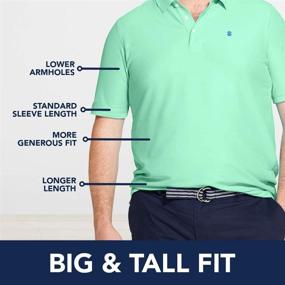 img 3 attached to IZOD Advantage Performance Sleeve Radiance Men's Clothing and Shirts