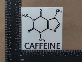 img 1 attached to Caffeine Decal Pack Molecule Coffee Exterior Accessories
