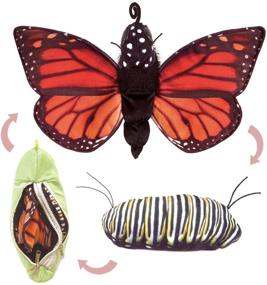 img 3 attached to 🦋 Revamp Your Puppet Show with the Folkmanis Monarch Cycle Reversible Puppet