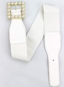 img 2 attached to Crystal Rhinestone Western Designer Stretchy Women's Accessories