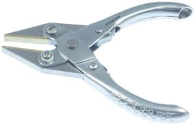 img 2 attached to Mazbot Smooth Brass Parallel Pliers 125Mm