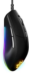 img 4 attached to SteelSeries Rival 3 Gaming Mouse - TrueMove Core Optical Sensor up to 8,500 CPI - 6 Programmable Buttons - Split Trigger Buttons - Vibrant Prism RGB Lighting