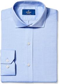 img 4 attached to Non-Iron Sleeve Men's 👔 Clothing: Fitted Cutaway Collar Buttoned Shirt