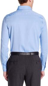 img 3 attached to Non-Iron Sleeve Men's 👔 Clothing: Fitted Cutaway Collar Buttoned Shirt