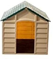 🐾 starplast dog house kennel: weather & water resistant, easy assembly, ideal for small to large dogs logo