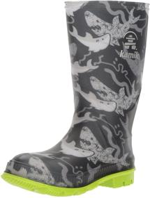 img 4 attached to 👢 Stomp2 Rain Boot for Kids by Kamik