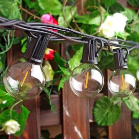 img 4 attached to Black Shatterproof Outdoor Decorative Christmas Lighting