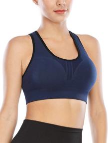 img 2 attached to 🏋️ Heathyoga High Impact Padded Sports Bras: Ultimate Support for Women's Workouts!