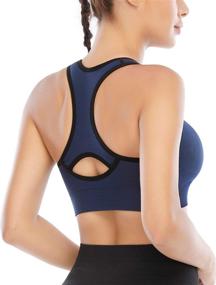 img 1 attached to 🏋️ Heathyoga High Impact Padded Sports Bras: Ultimate Support for Women's Workouts!