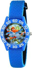 img 3 attached to 🕒 Disney Kids' W001962 Planes Blue Analog Quartz Watch - Fun and Functional Timepiece for Young Aviators