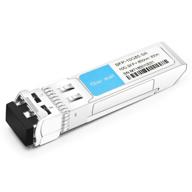 🔌 fiber mall sfp 10g sr transceiver module for hpe procurve j9150a & aruba j9150d: 10gbase-sr, 850nm, 300m, mmf dom logo