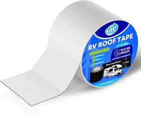 img 4 attached to 🌧️ Yeew.Life Weather Sealing Tape Waterproof Tape [4in x 5ft] – Ultimate Protection for Outdoor Surfaces: RV Roofs, Skylights, Windows