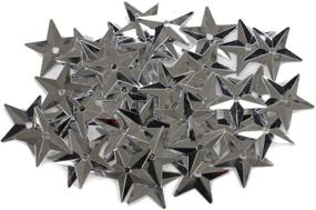 img 1 attached to Darice 1003519 Sequins Silver 50 Pack